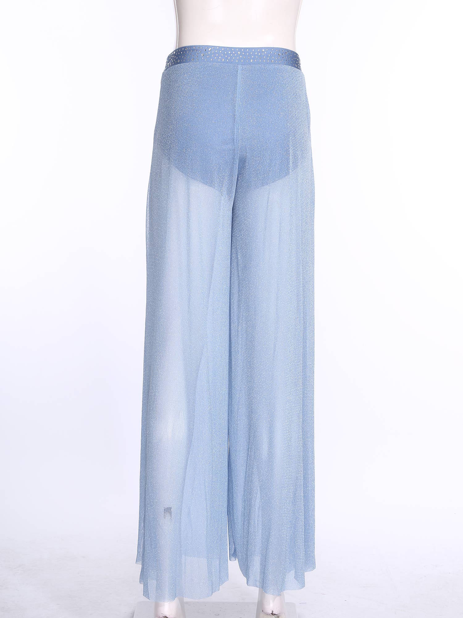 Shimmering Lyrical Mesh Wide L - Palazzo Pant Wide recension och pris